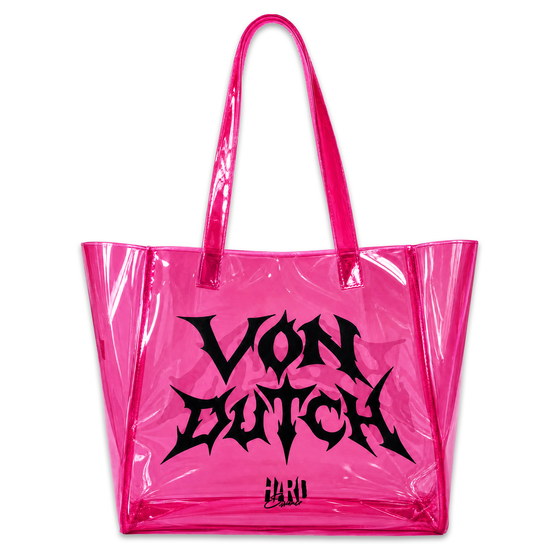 NEON PINK MARKET TOTE - VD x HARDFEST — image 1