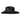 Black and Orange Von Dutch Classic Cowboy Hat
