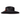 Black and Brown Von Dutch Classic Cowboy Hat