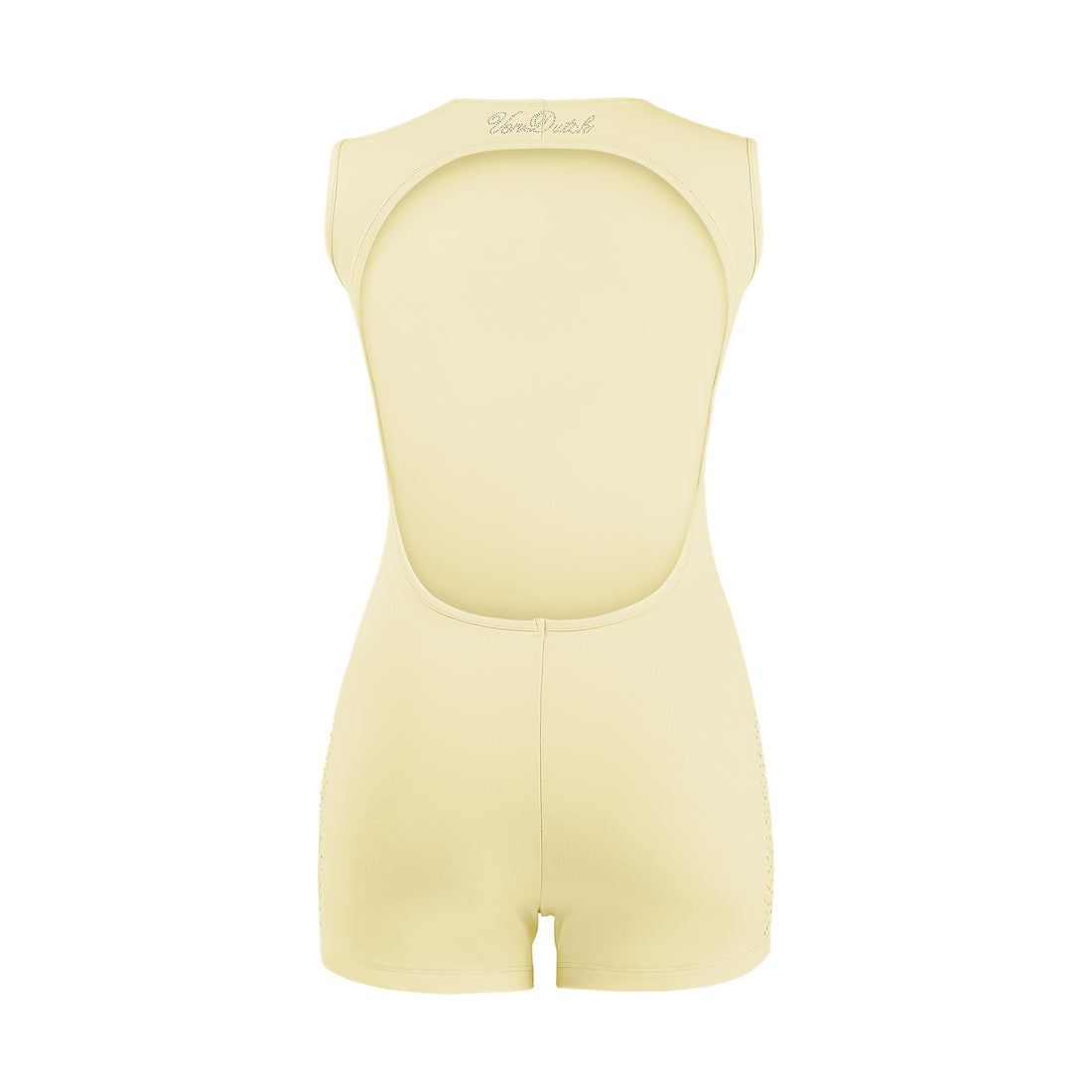 Women's Sleeveless One Piece - Yellow — image 5