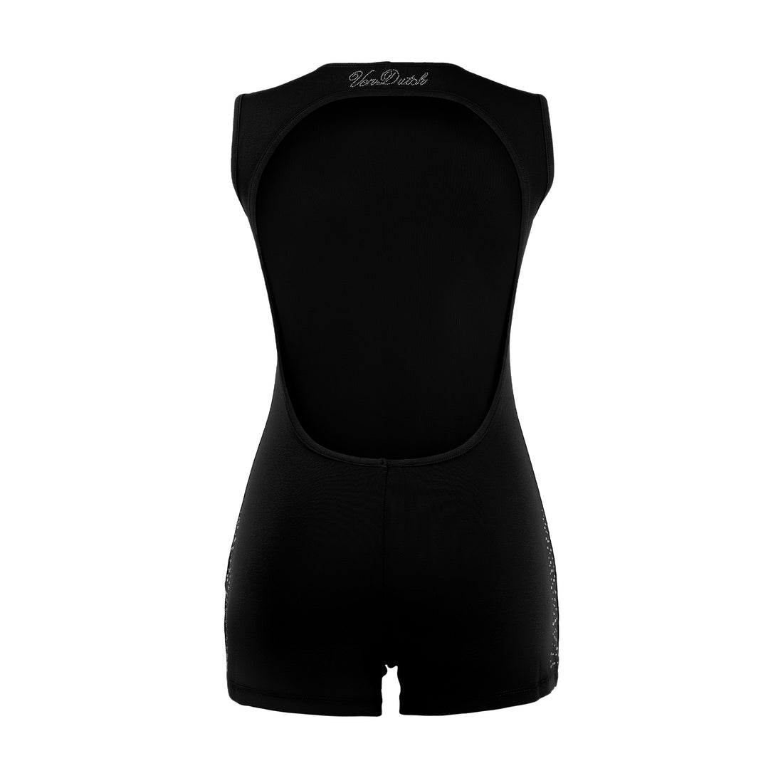 Women's Sleeveless One Piece - Black — image 5