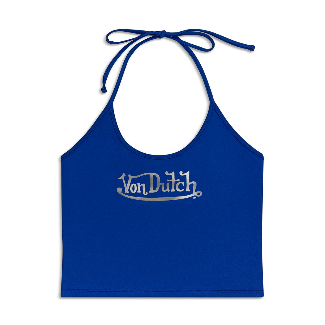 Women's Active Halter Top - Blue — image 1