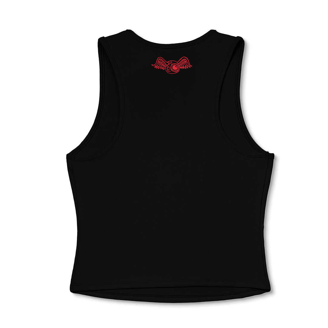 Women's Active Tank Tops - Black w/ Red Script — image 5
