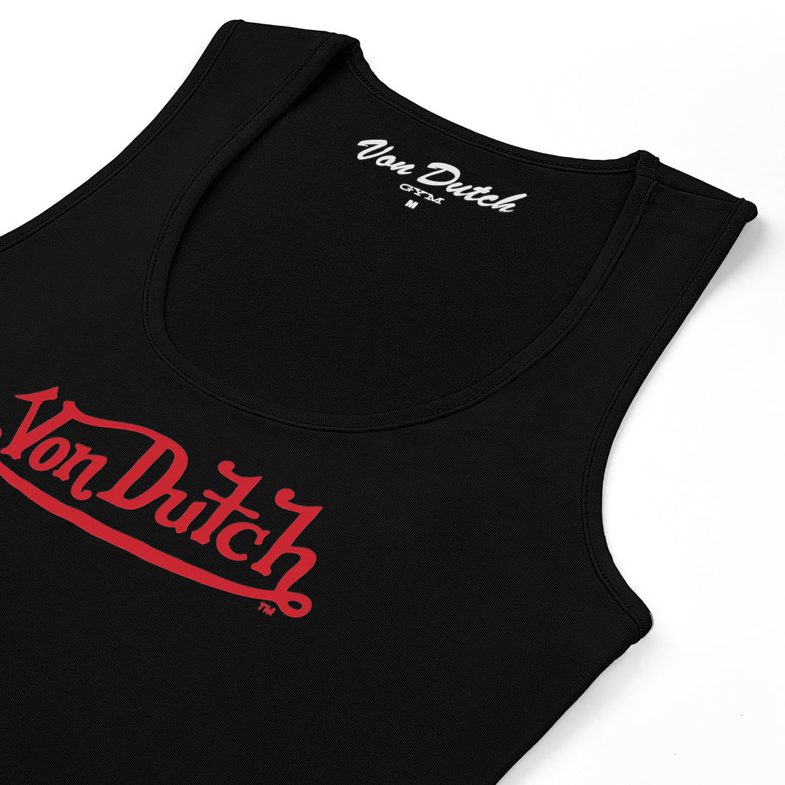 Women's Active Tank Tops - Black w/ Red Script — image 6