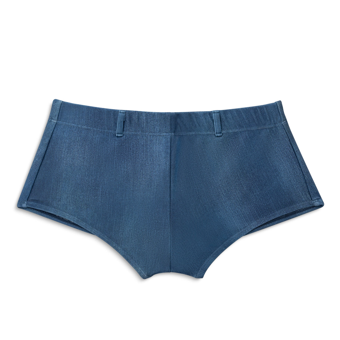 TWO TONE BIKINI BOTTOM - DARK DENIM