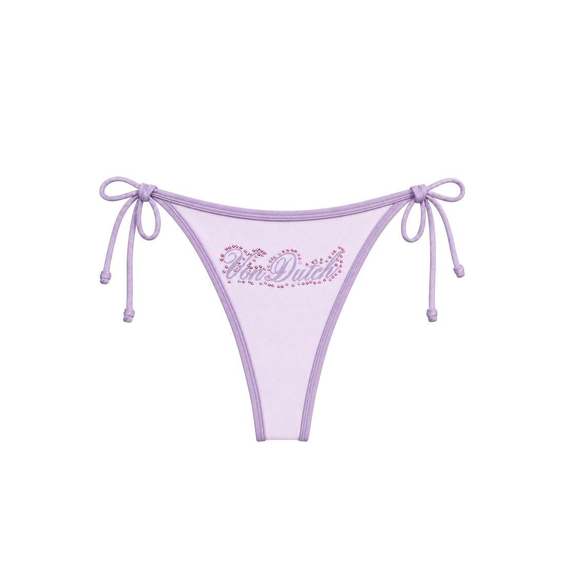 RHINESTONE BIKINI BOTTOM - LAVENDER — image 6