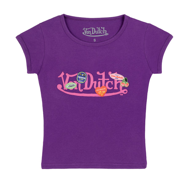 FRESH AND JUICY BABY TEE - VD x HARDFEST