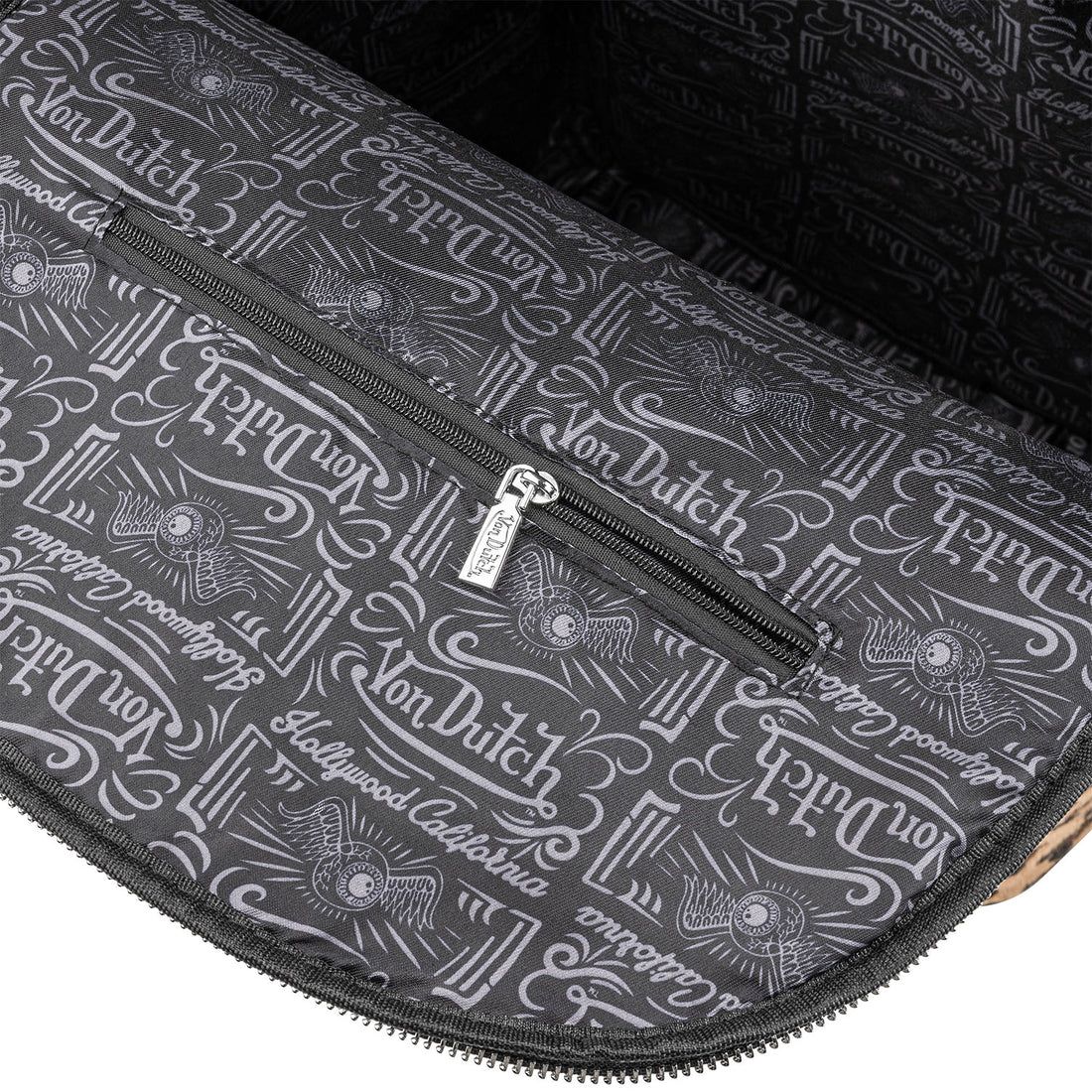 Large Sized Leopard Print Backpack — image 6