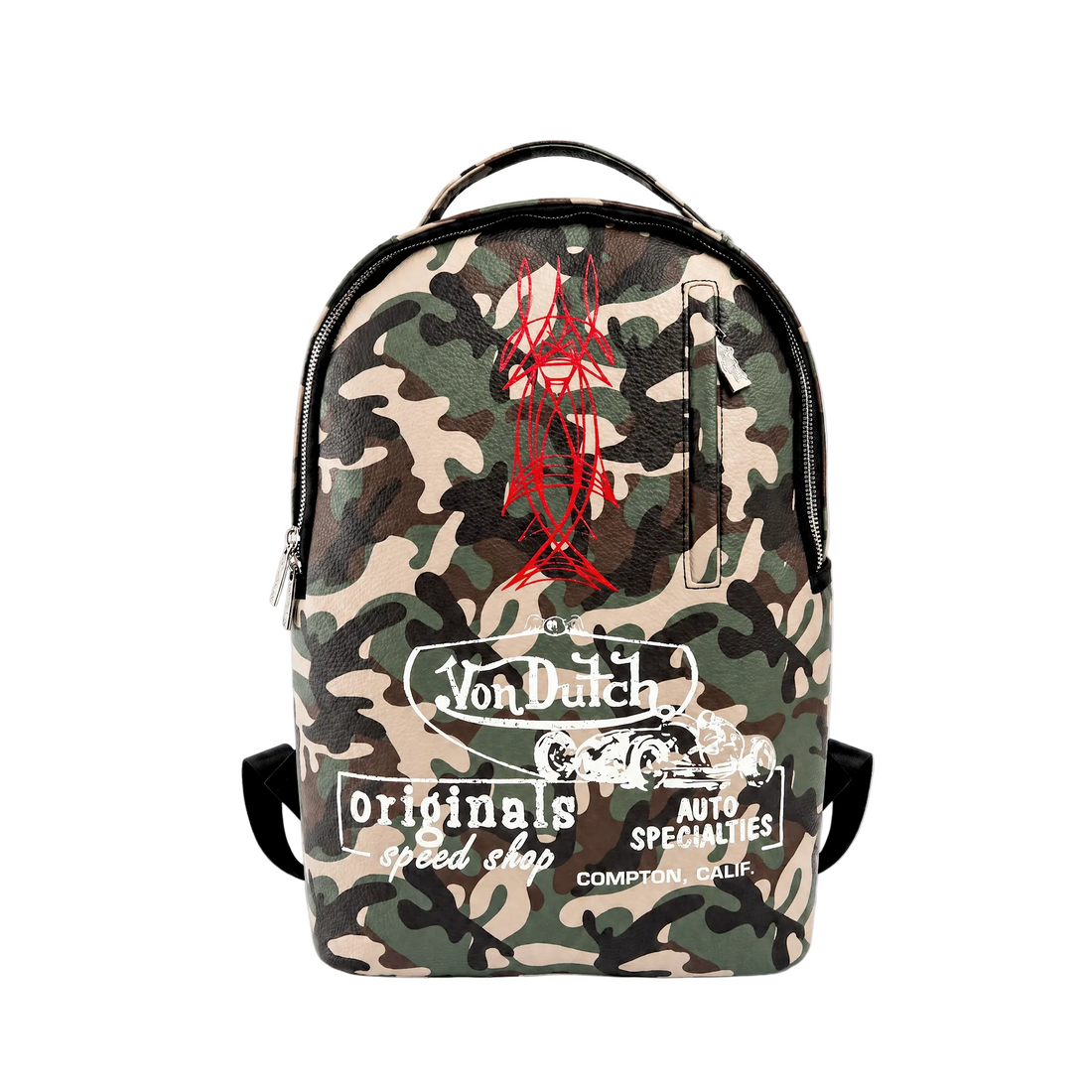 Medium Sized Camo Speedshop Backpack — image 1