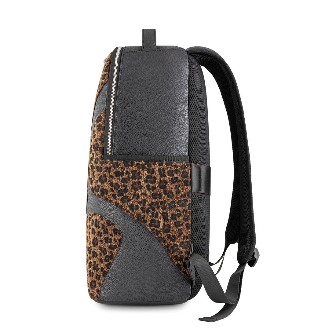 Large Sized Black Cheetah Print Backpack — image 3