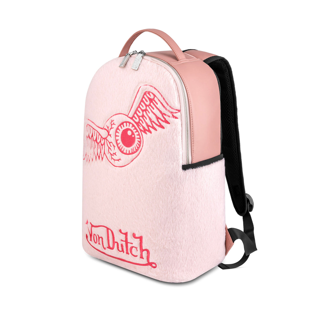 Pink Flying Eye Medium Sized Backpack — image 2