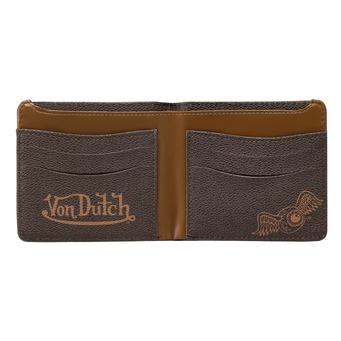 Classic Logo Bi-fold Wallet - Brown — image 2