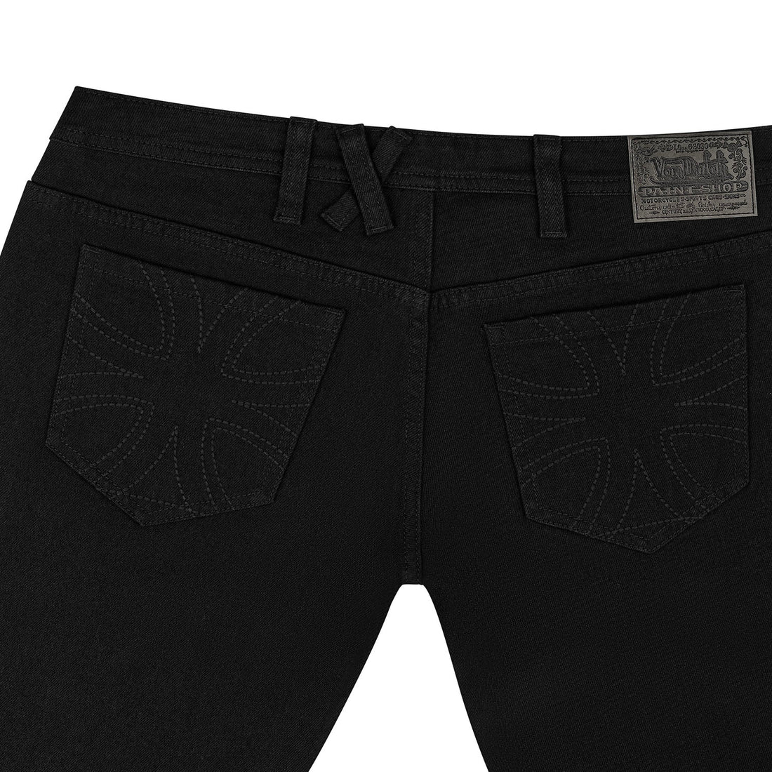 BLACK GOGO BOOTCUT JEANS — image 5