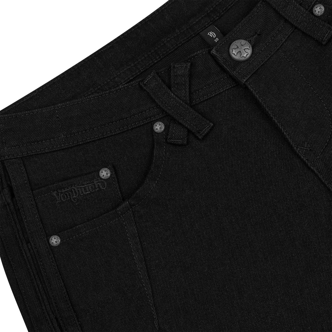 BLACK GOGO BOOTCUT JEANS — image 3