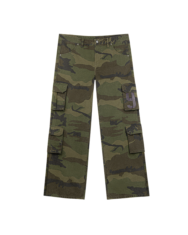 CAMO RIPSTOP CARGO JEANS