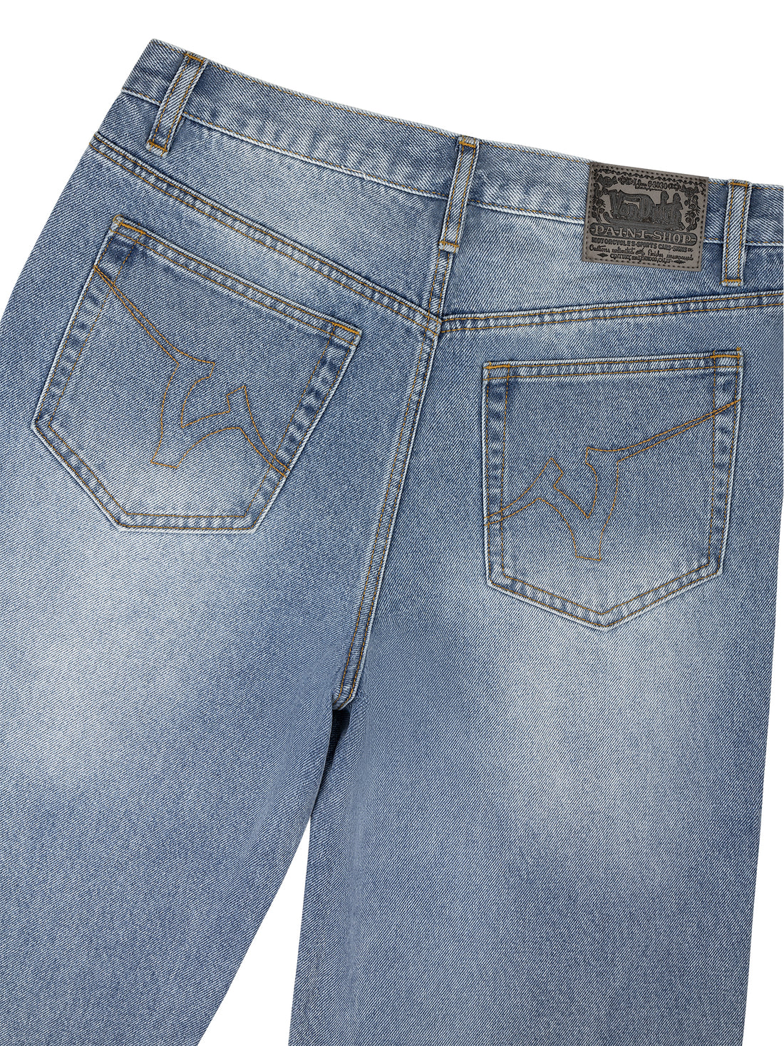 LIGHT BLUE HIGHWAY BAGGY JEANS — image 8