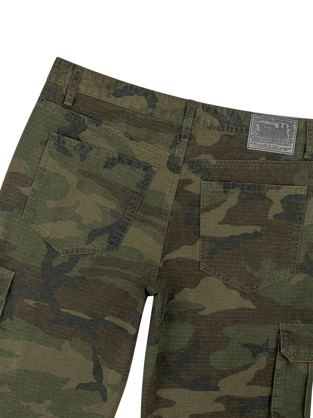CAMO RIPSTOP CARGO JEANS — image 4