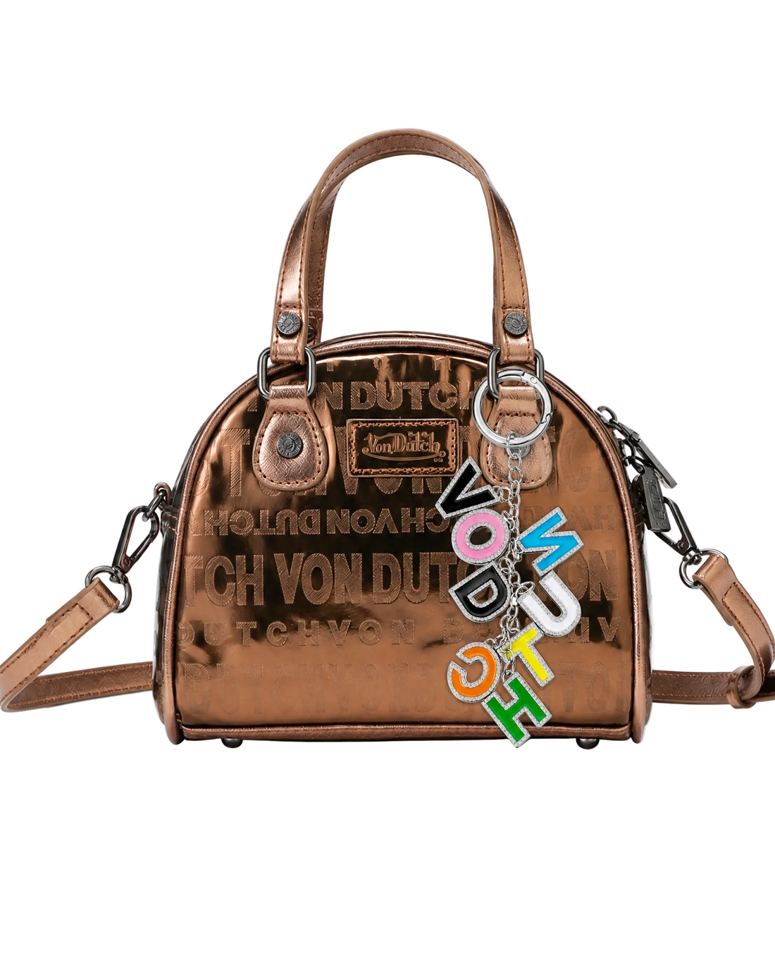 VON DUTCH LETTER KEYCHAIN - RAINBOW — image 3