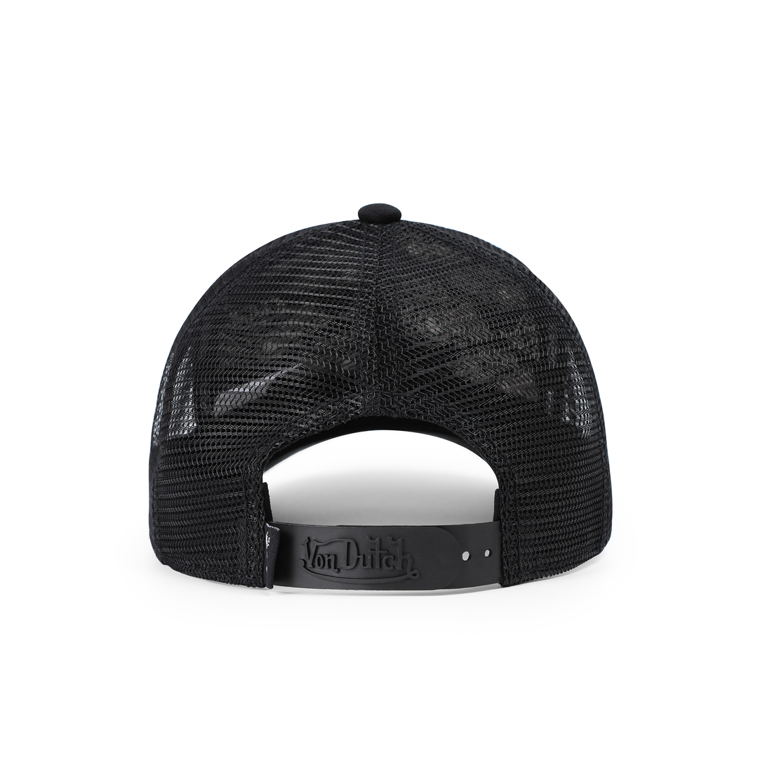 Kids Classic Trucker Hat - Black All Over Blocks — image 7