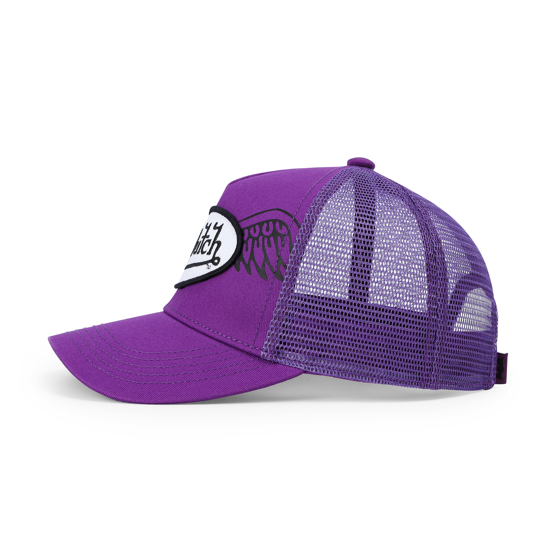 Kids Classic Trucker Hat - Purple Wings — image 3