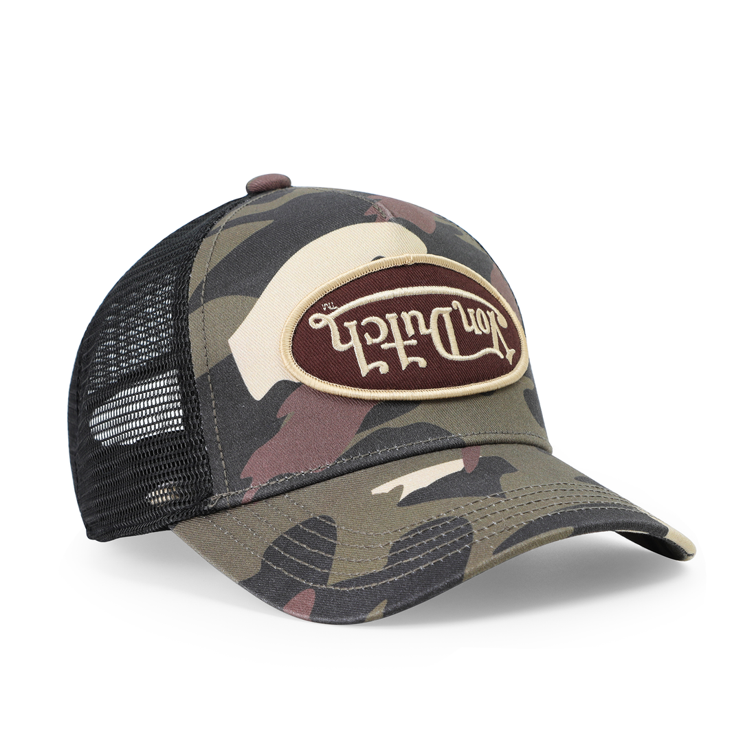 Kids Classic Trucker Hat - Brown Rambo — image 6