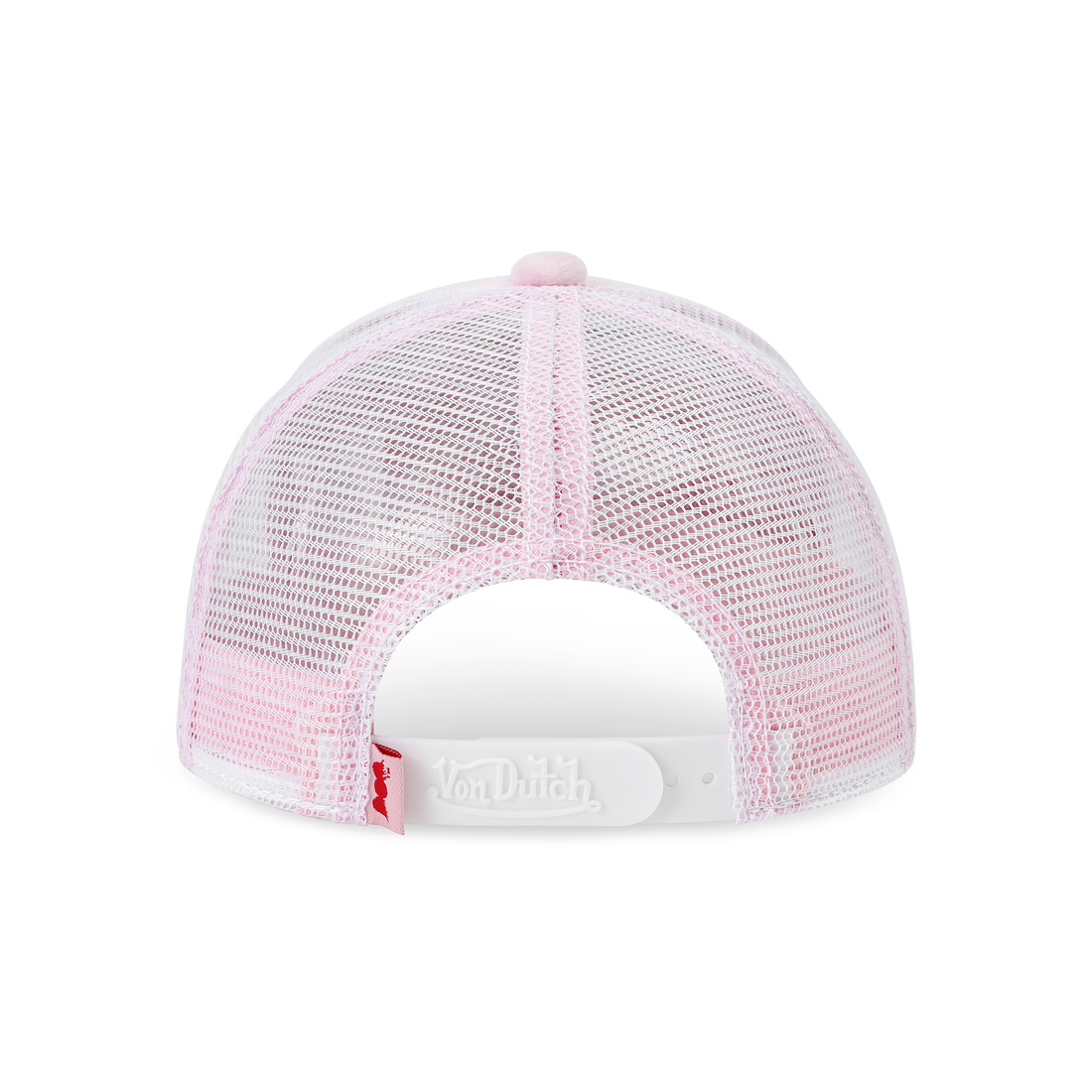 Kids Velvet Trucker Hat - Pink Crush