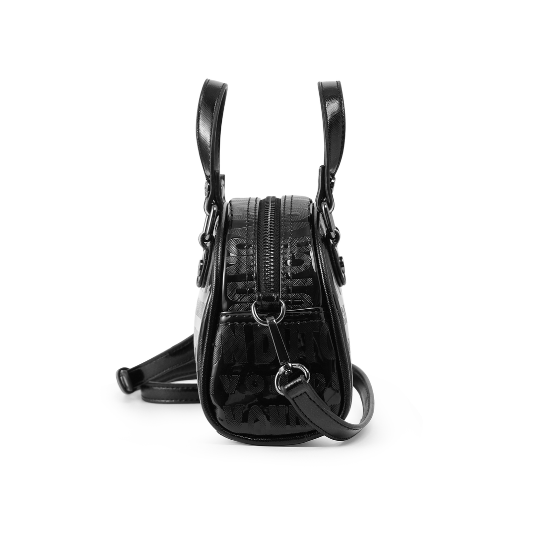 Mini Bowling Bag - Black Onyx Reflective