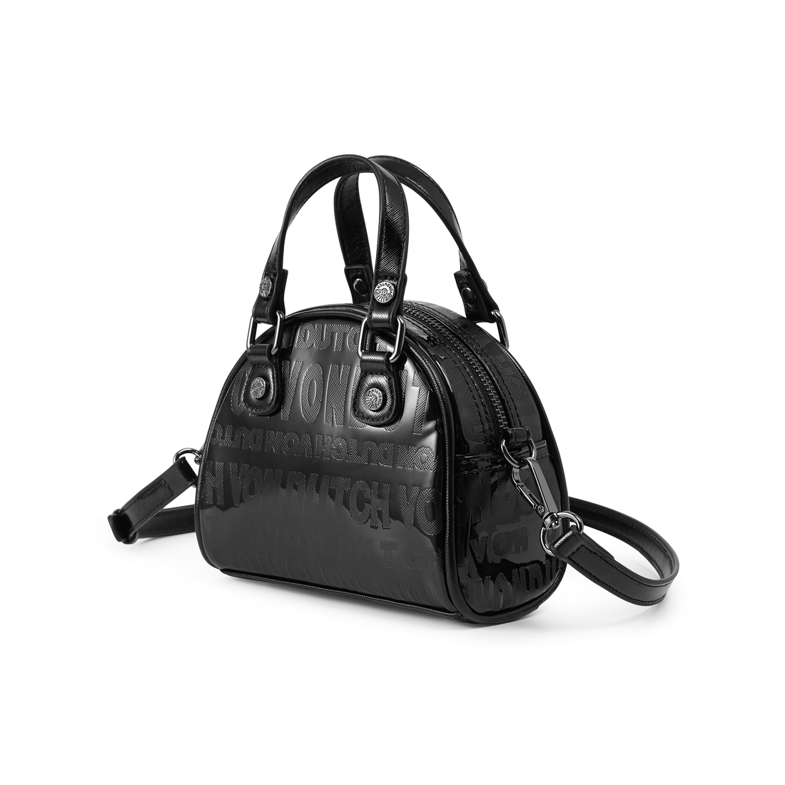 Mini Bowling Bag - Black Onyx Reflective