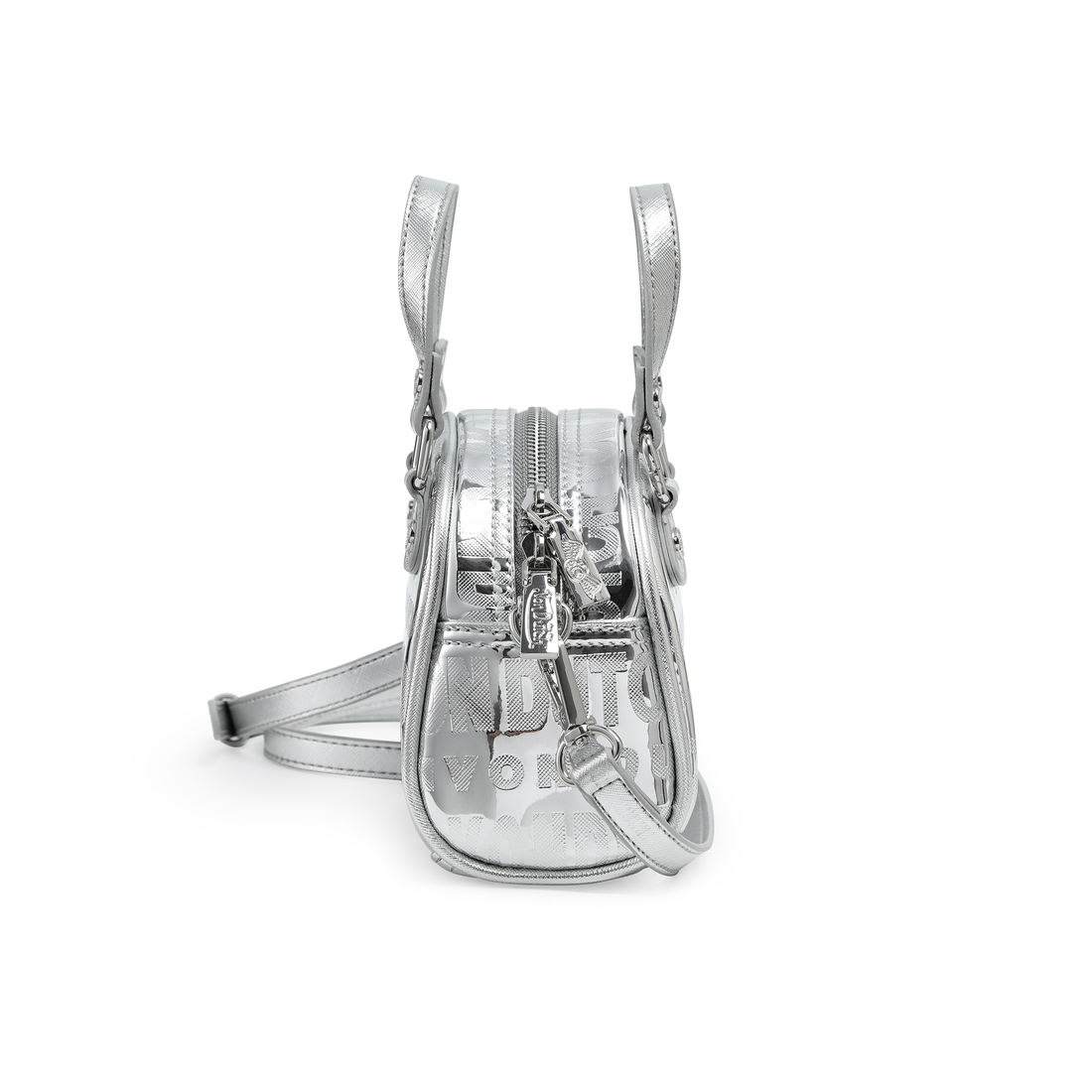 Mini Bowling Bag - Silver Foil Reflective