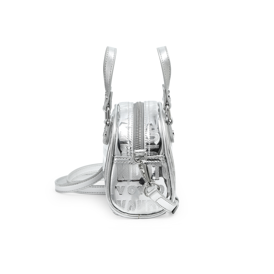 Mini Bowling Bag - Silver Foil Reflective