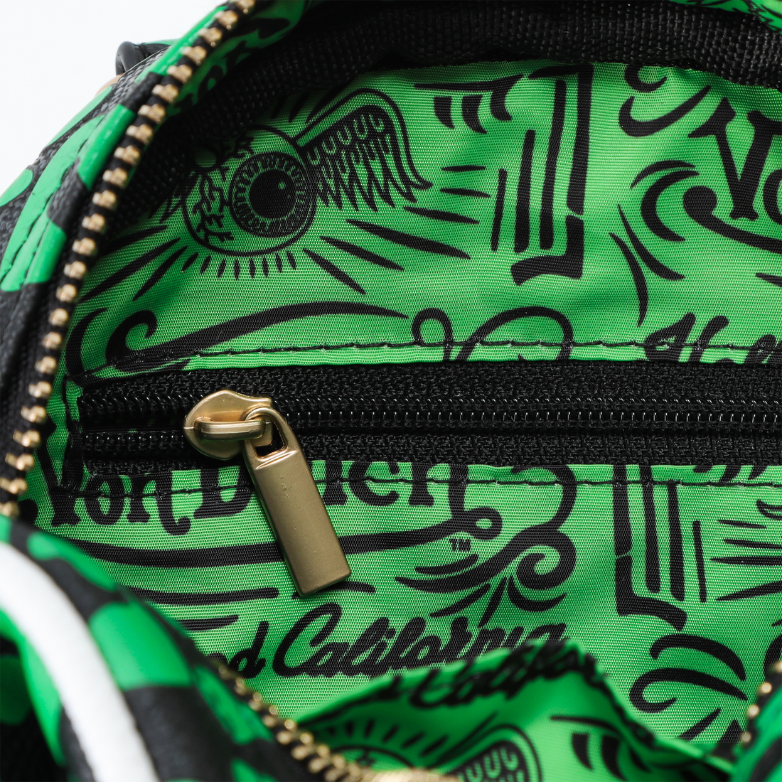 Mini Bowling Bag - Lime Green Cheetah