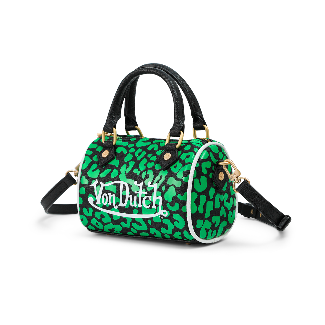 Hanna Bag - Lime Green Cheetah