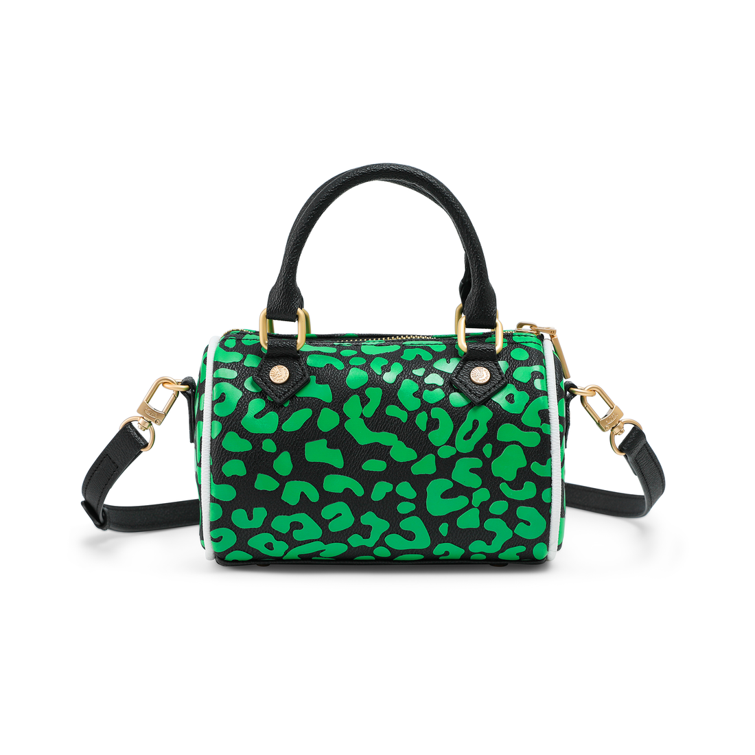 Hanna Bag - Lime Green Cheetah