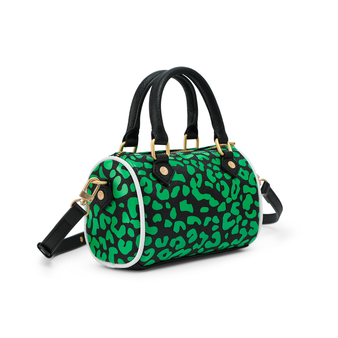 Hanna Bag - Lime Green Cheetah