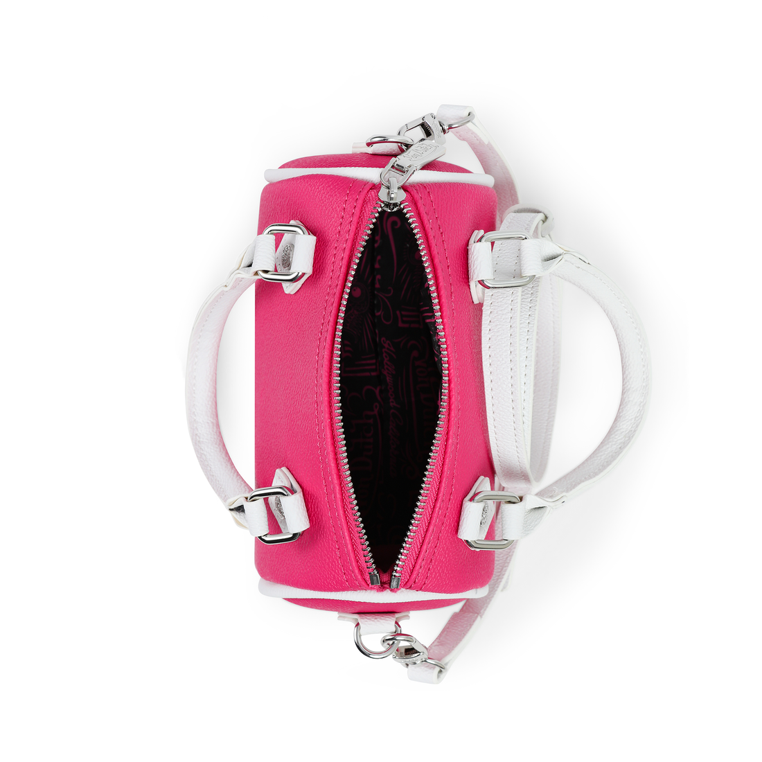 Core Hanna Bag - Hot Pink & White