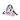 Von Dutch Core Hanna Bag - Pink and Black