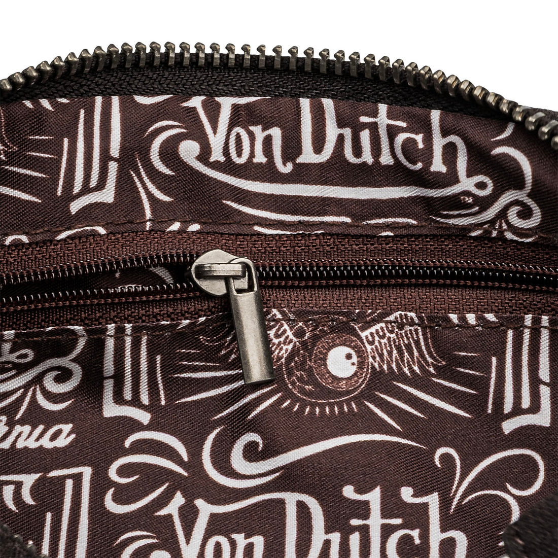 Barrel Bag - Long Barrel Dark Brown Studded — image 9