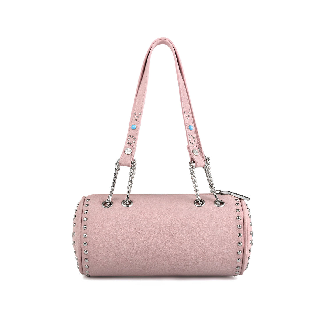 Barrel Bag - Long Barrel Pink Studded — image 4