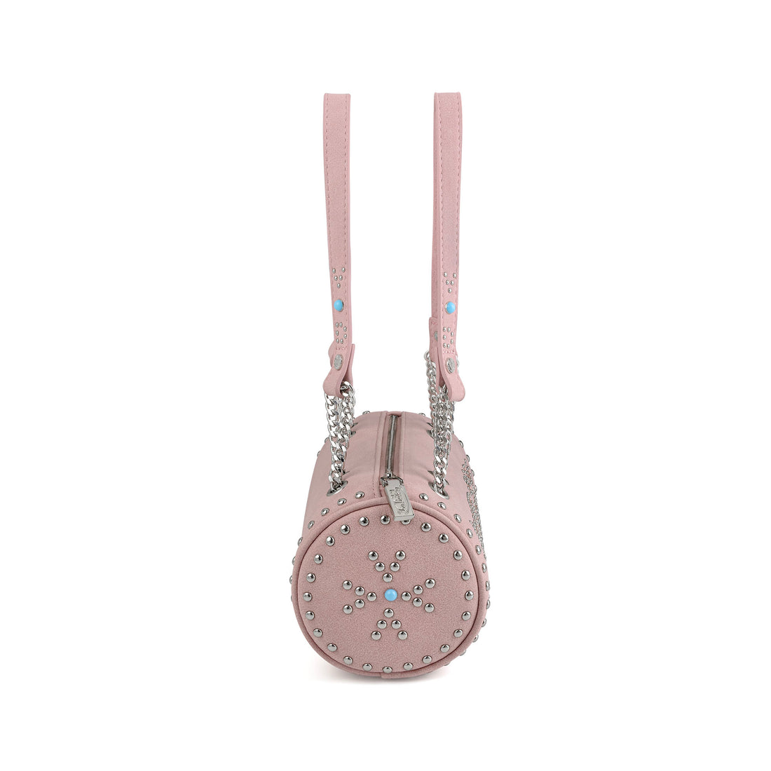 Barrel Bag - Long Barrel Pink Studded — image 6