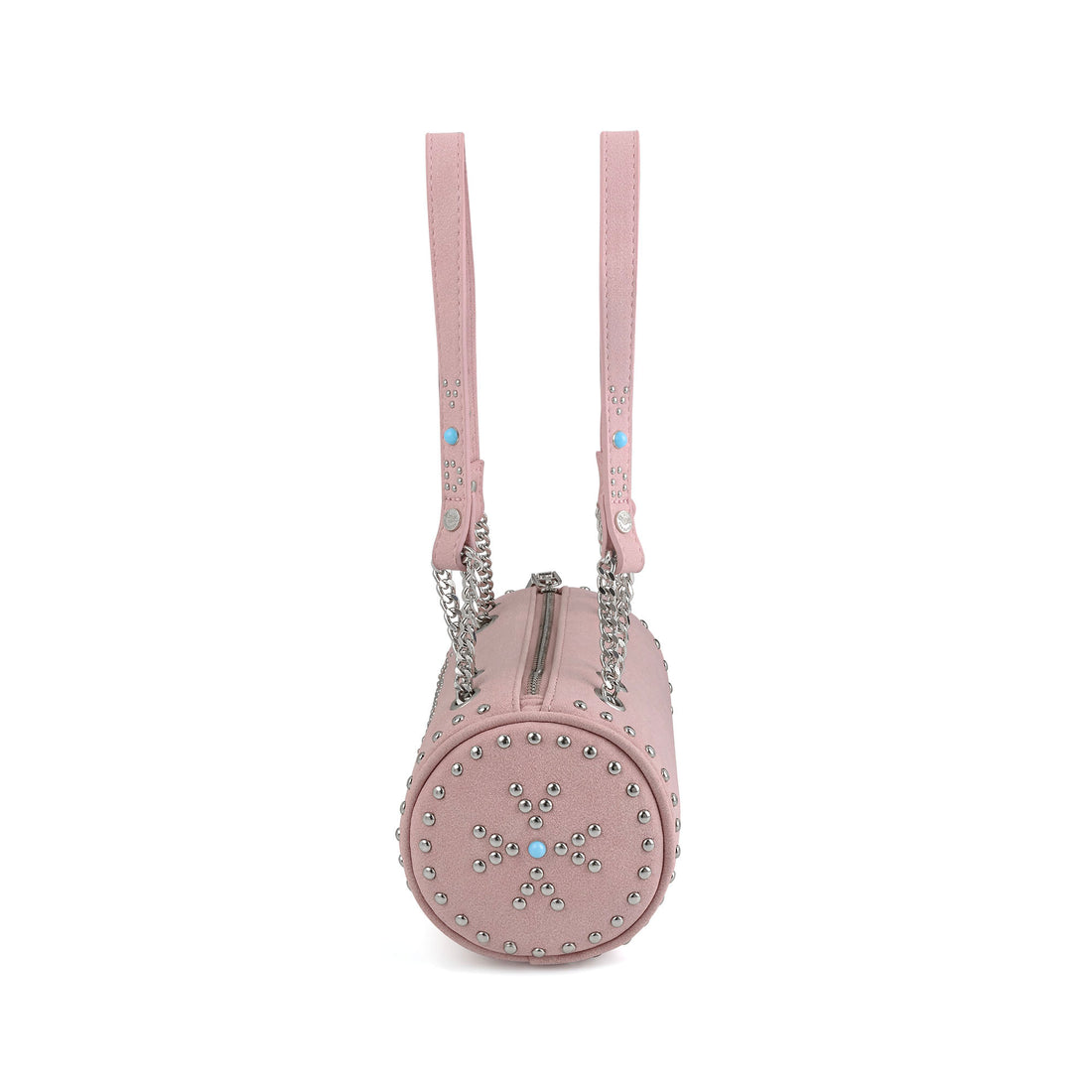 Barrel Bag - Long Barrel Pink Studded — image 7