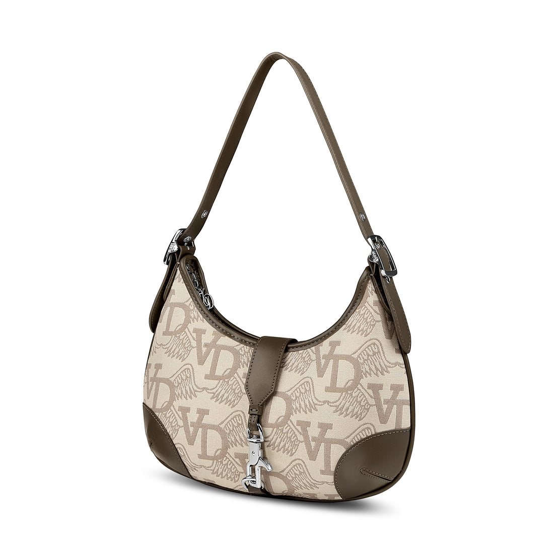 BELLA SHOULDER BAG - BROWN — image 4