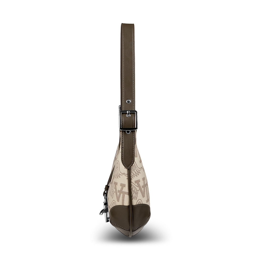 BELLA SHOULDER BAG - BROWN — image 5