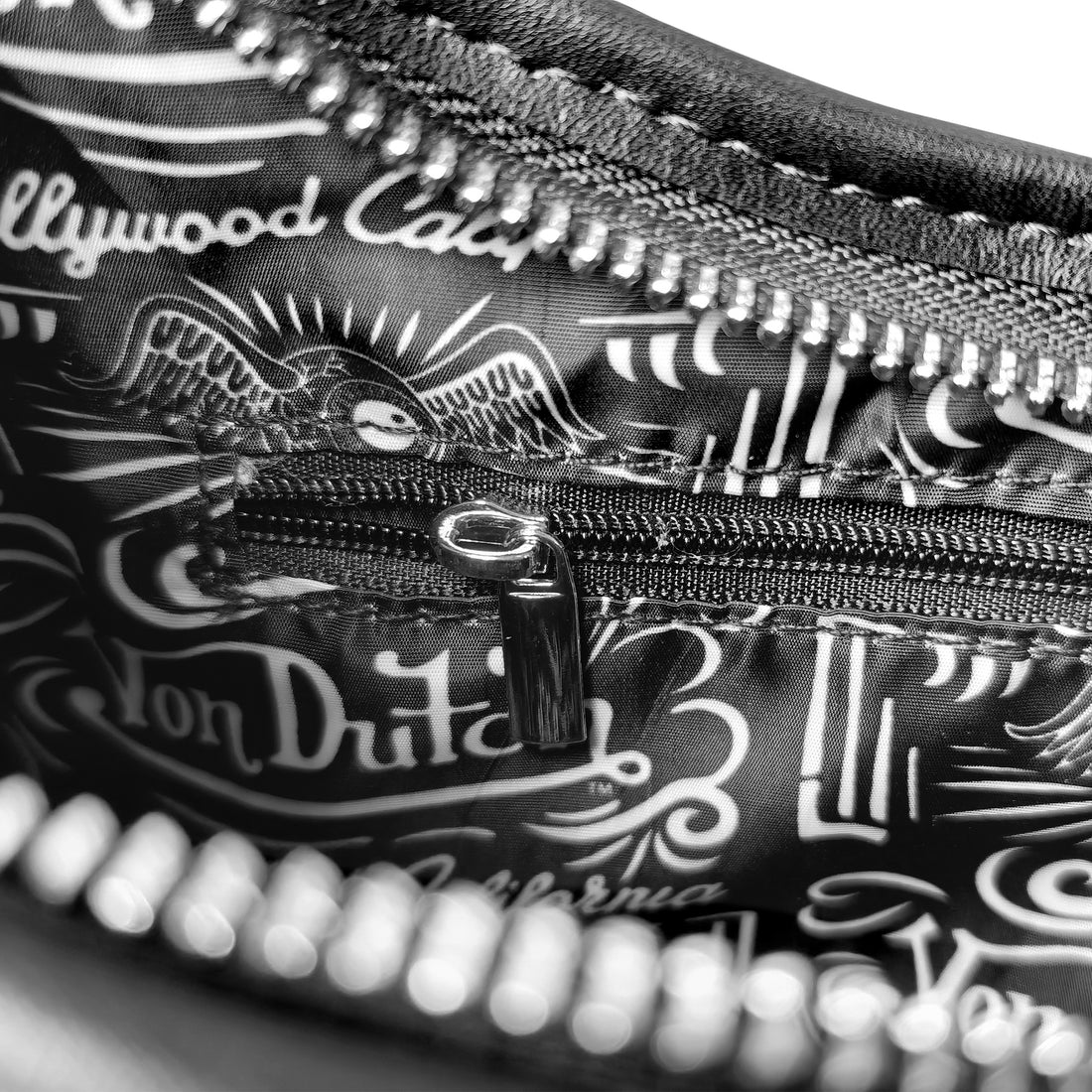 BELLA SHOULDER BAG -BLACK RHINESTONE — image 7