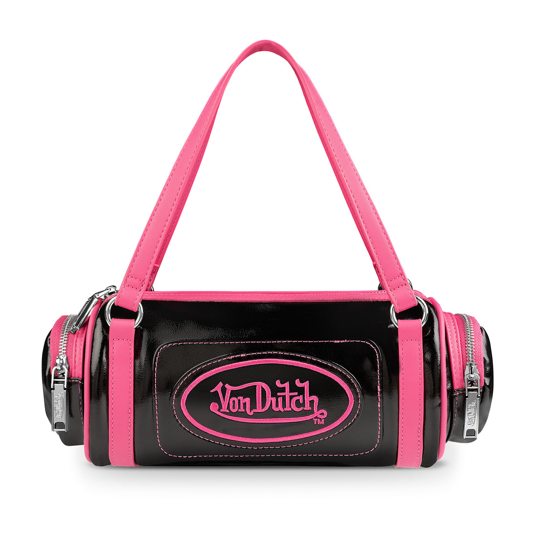 Hot Pink and Black - LUCY BAG — image 1