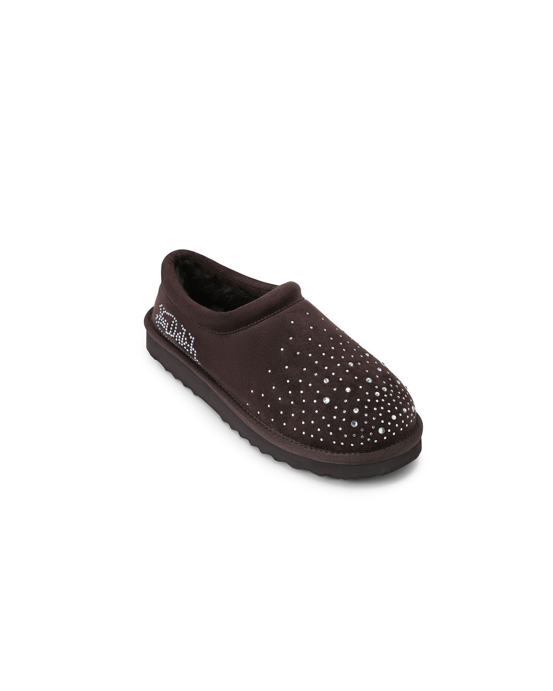 RHINESTONE SLIP-ON BOOT - MOCHA — image 8