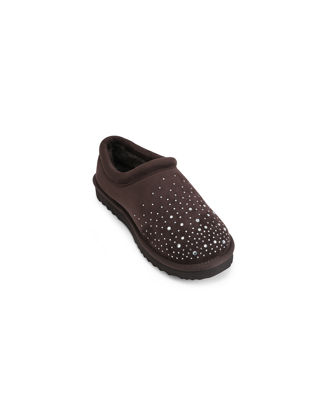 RHINESTONE SLIP-ON BOOT - MOCHA — image 9