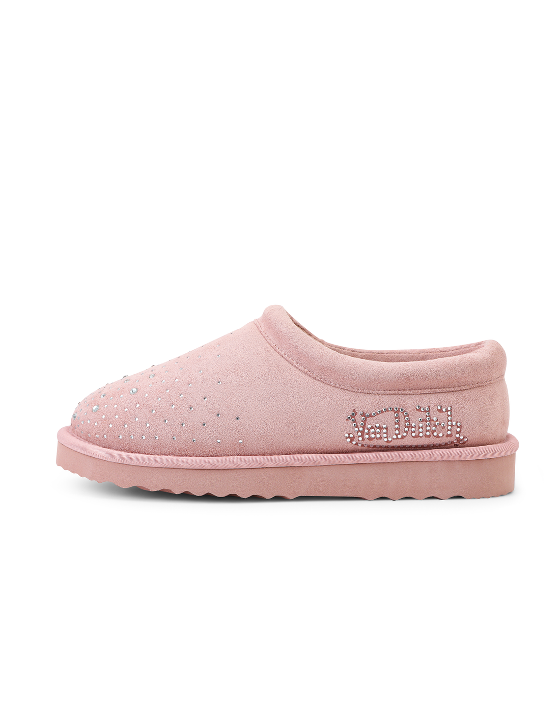 RHINESTONE SLIP-ON BOOT - PINK — image 2