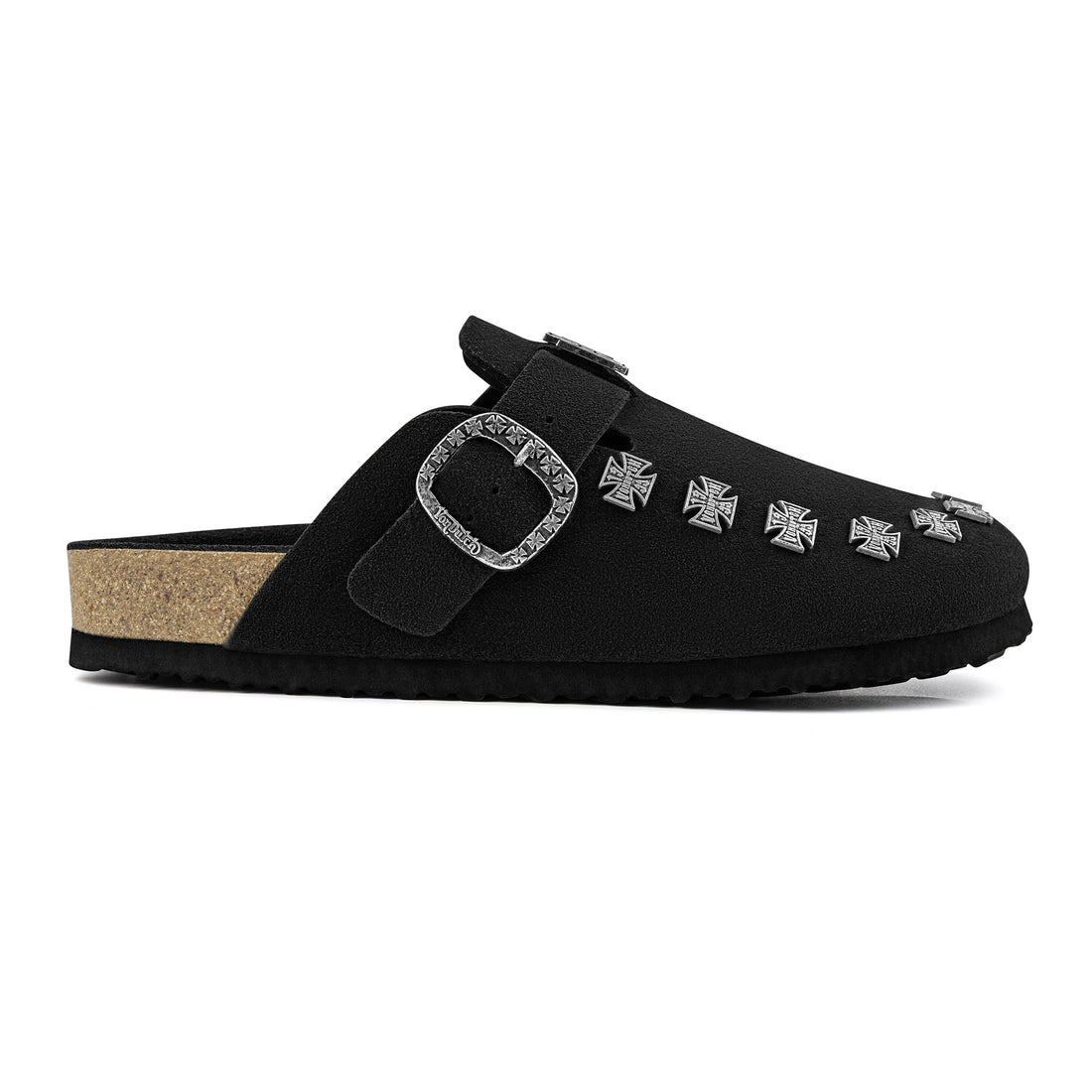 Men's Studded Chopper Clog - Black (SIZE UP RECOMMENDED) — image 3