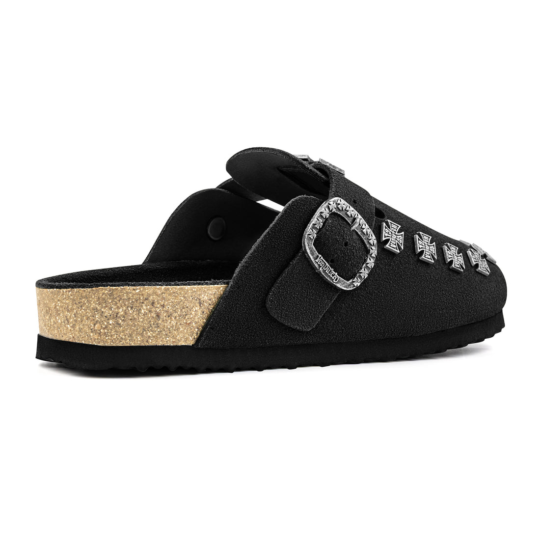 Men's Studded Chopper Clog - Black (SIZE UP RECOMMENDED) — image 5