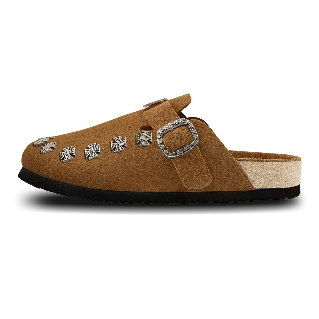 Men's Studded Chopper Clog - Chestnut (SIZE UP RECOMMENDED) — image 2